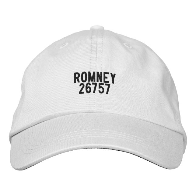 Boné Romney West Virginia Hat (Frente)