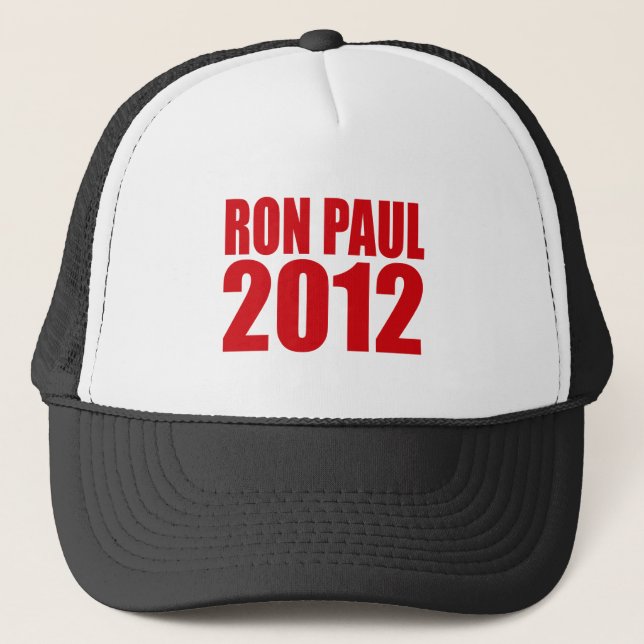 Boné RON PAUL 2012 (corajoso) (Frente)