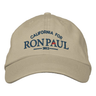Boné Ron Paul - Chapéu Personalizável Bordado