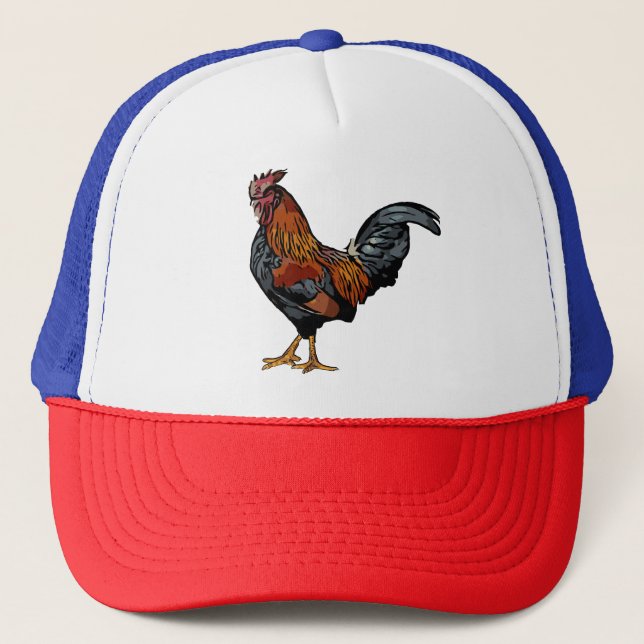Boné Rooster Trucker Hat (Frente)
