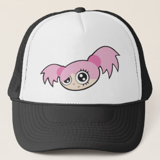 Boné Rosa da menina do punk