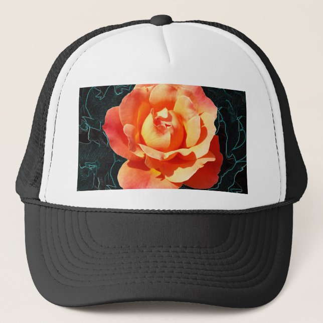 Boné Rosa de laranja claro (Frente)