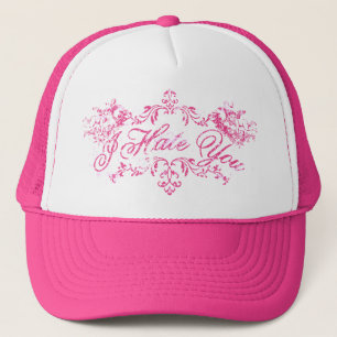 Boné Rosa extravagante eu deio-o