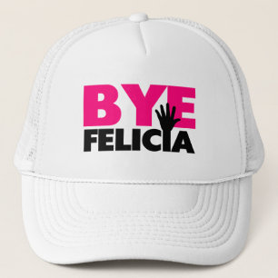 Boné Rosa quente da onda da mão de Felicia do adeus