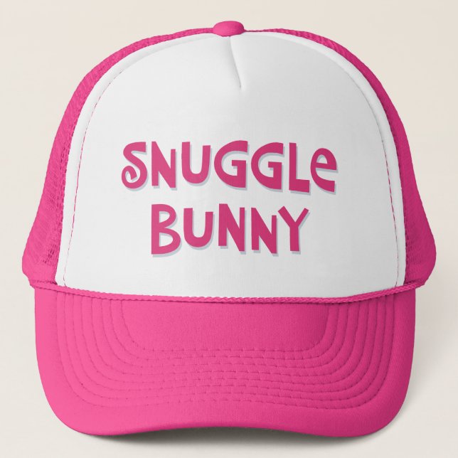 Boné Rosa "Snuggle Bunny" (Frente)