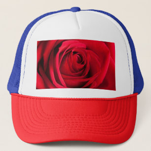 Boné Rosa vermelha