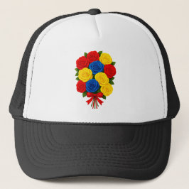 Boné Roses Bouquet Women's Trucker Hat
