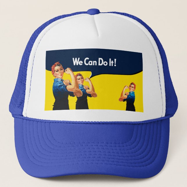 Boné Rosie The Riveter Retro Style (Frente)