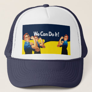 Boné Rosie The Riveter Retro Style