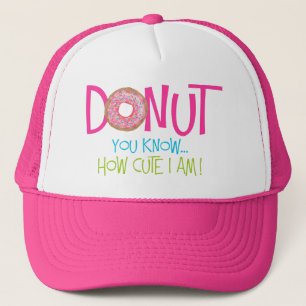 Boné Rosquinha você sabe bonito eu sou
