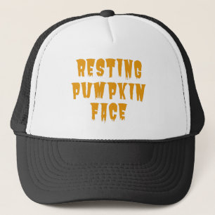 Boné Rosto de Abóbora Relaxado - Halloween Engraçado 20