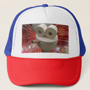 Boné Rosto de Banheiro Sorridente