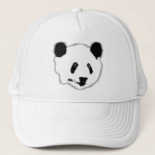Boné Rosto de Urso Panda Gigante