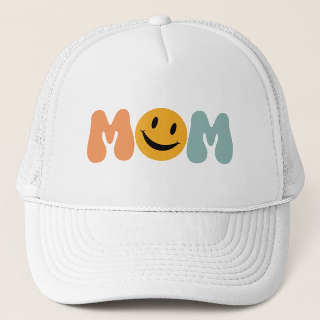 Boné Rosto Sorriso da Mamãe (Frente)