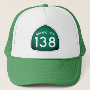 Boné Rota Estadual da Califórnia 138