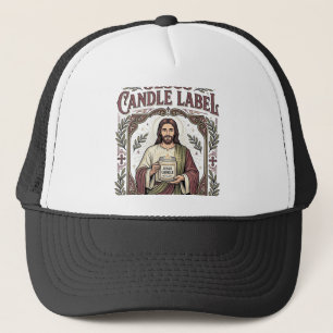 Boné Rótulo de Vela Jesus Vela Jesus Fé Cristã Vi