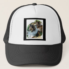 Boné Rough Collie Art Gifts