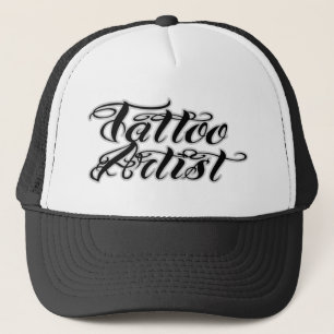 Boné Roupa da marca do artista do tatuagem