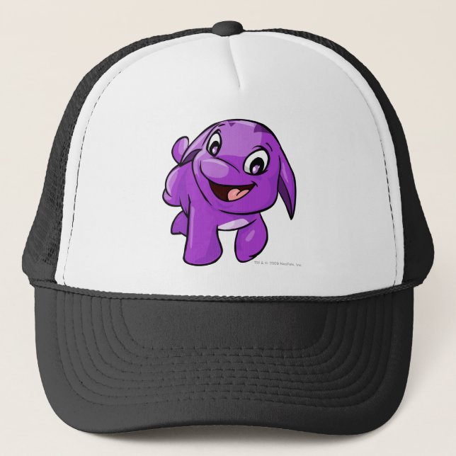 Boné Roxo de Poogle (Frente)