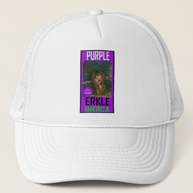 BONÉ ROXO ERKLE INDICA (Frente)