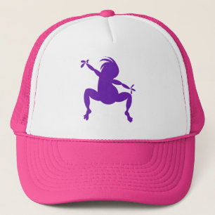 Boné Roxo Kokopelli