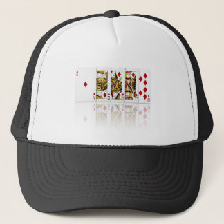 Boné Royal Flush Diamantes