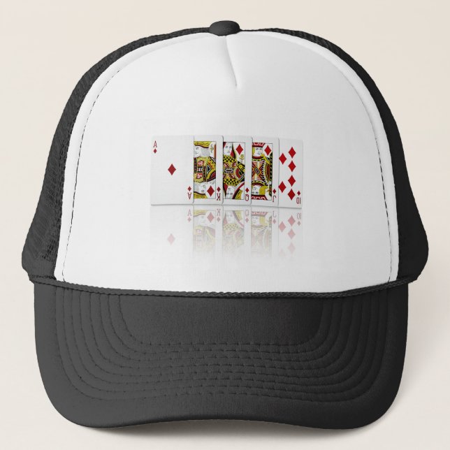 Boné Royal Flush Diamantes (Frente)