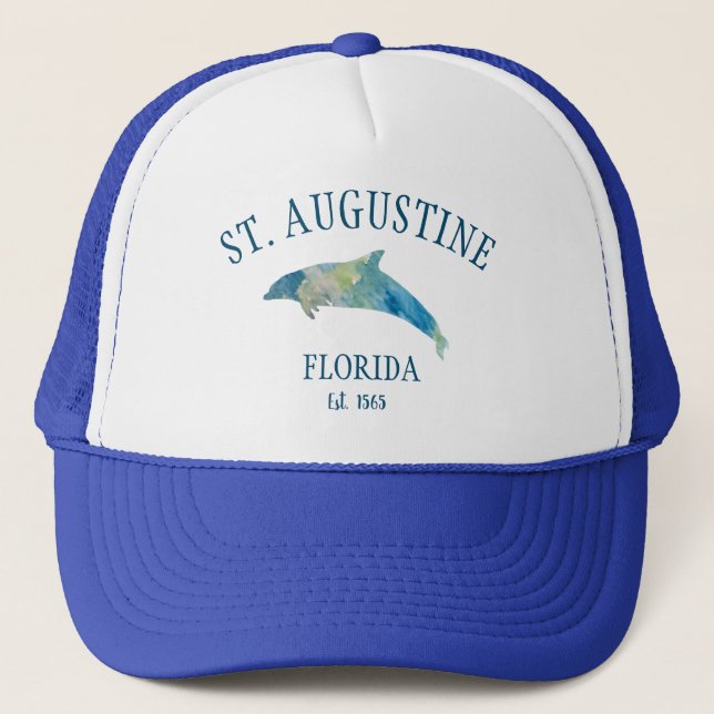 Boné Rua Augustine Florida Dolphin (Frente)