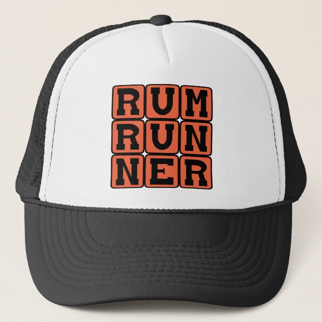 Boné Rum Runner, Coquetel (Frente)