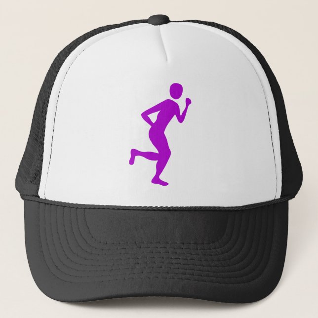 Boné Runner (Homem) - Roxo (Frente)