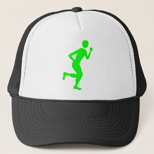 Boné Runner (Homem) - Verde (Frente)