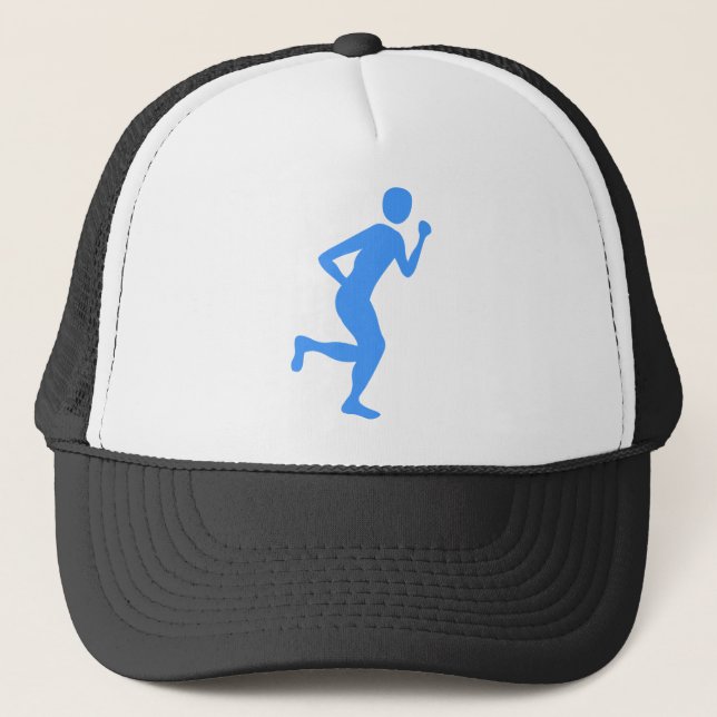 Boné Runner (Masculino) - Azul Bebê (Frente)