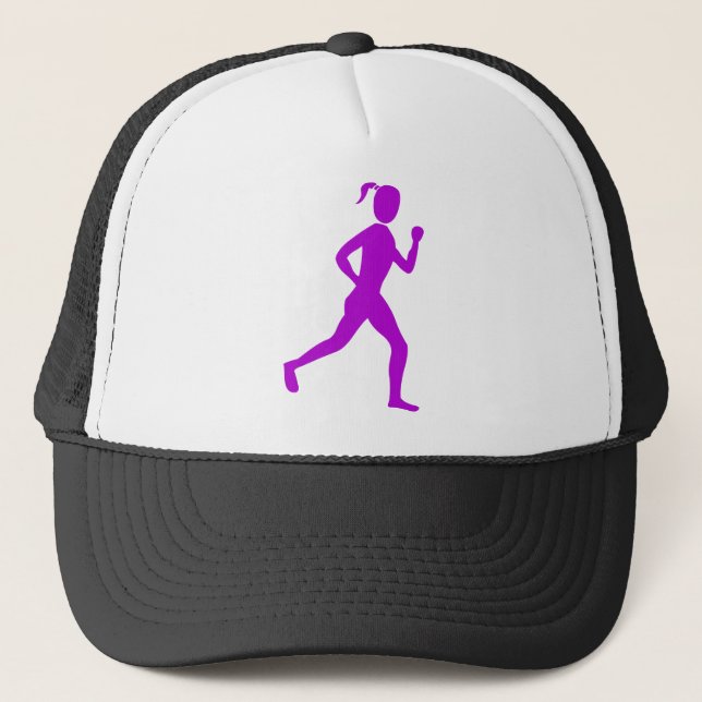 Boné Runner (Mulher) - Roxo (Frente)