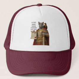 Boné Russian Blue Caesar Cat