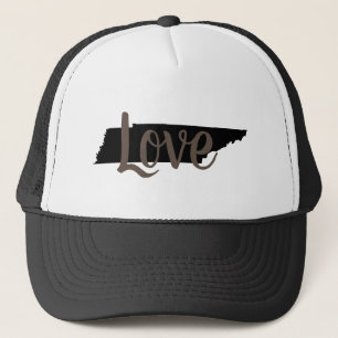 Boné rústico chic TENNESSEE LOVE em script
