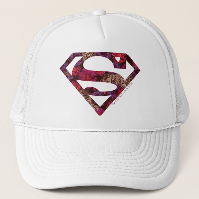 Boné S-Shield Floral Rosa (Frente)