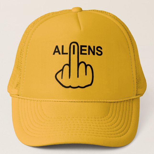 Boné Sacudir de Aliens (Frente)