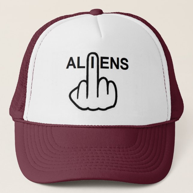 Boné Sacudir de Aliens (Frente)