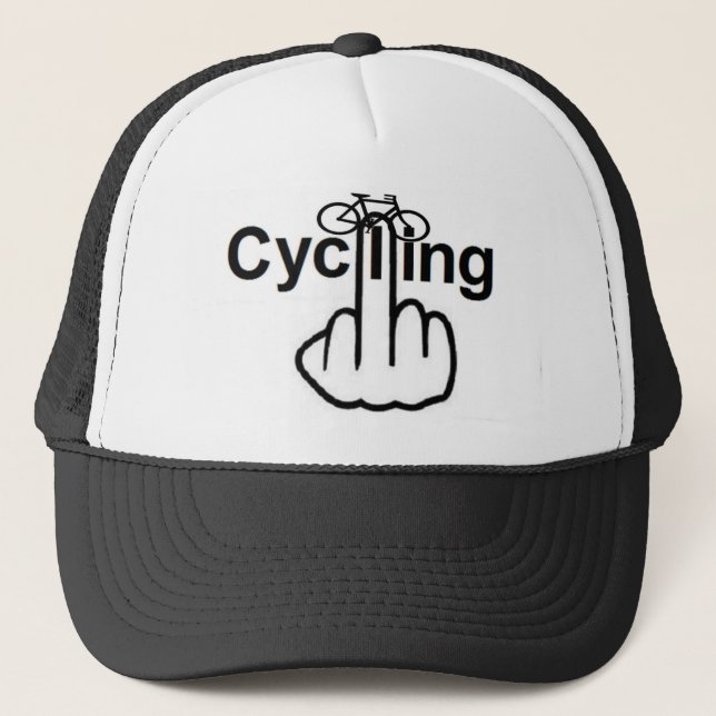 Boné Sacudir de ciclismo de chapéu (Frente)