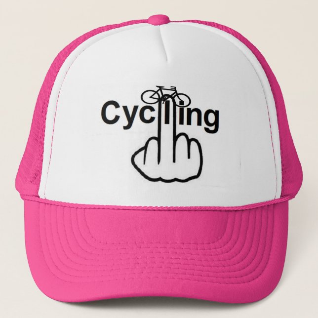 Boné Sacudir de ciclismo de chapéu (Frente)