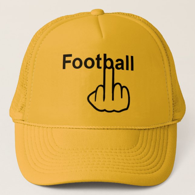 Boné Sacudir de futebol americano (Frente)