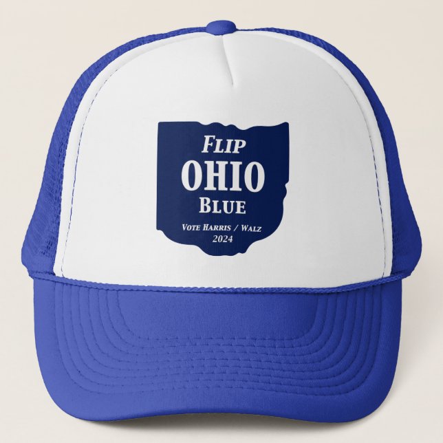 Boné Sacudir Ohio Blue em 2024 (Frente)
