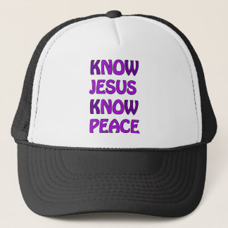 Boné Saiba que Jesus sabe a paz nenhum Jesus nenhuma