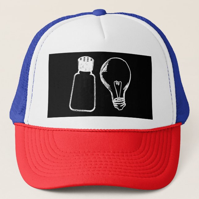 Boné Sal e Luz Seja Ye Sal Bíblia Versa Matthew 513-1 (Frente)