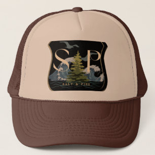 Boné Sal E Pine Natureza