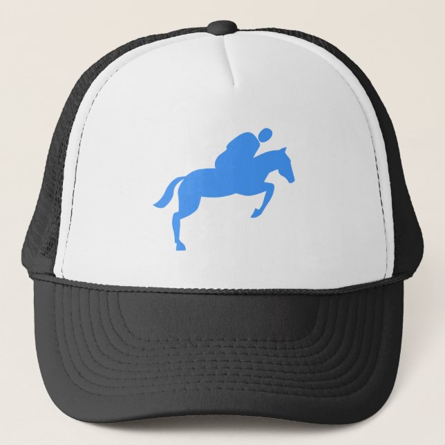 Boné Salto de Cavalo - Azul-Bebê (Frente)