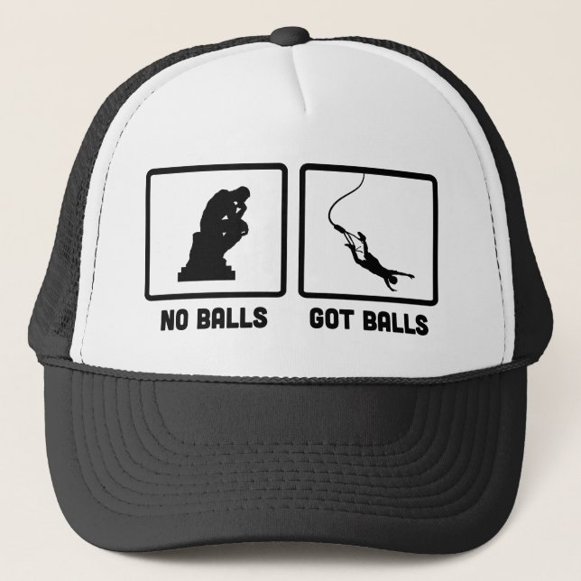 Boné Salto do tirante com mola (Frente)