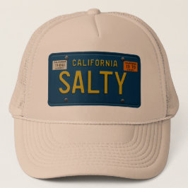 Boné Salty -Retro 1969 California License Plate Graphic