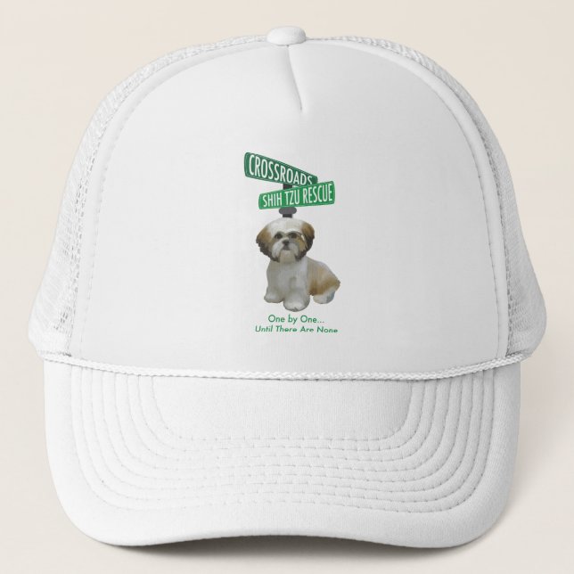 Boné Salvamento de ShihTzu das estradas transversaas (Frente)