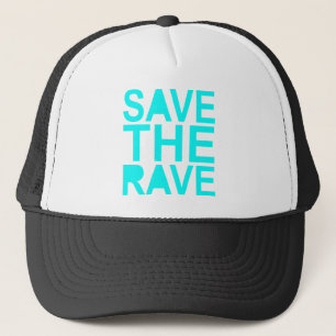 Boné Salvar do raver azul do delírio do NU do delírio